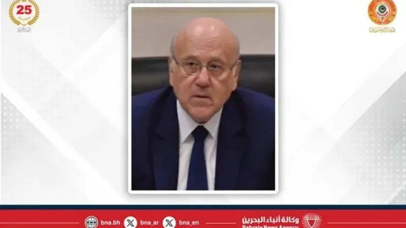 رئيس الحكومة اللبناني: لبنان قادم على بحر من الأزمات وأثق بأن بر العروبة هو الرصيف