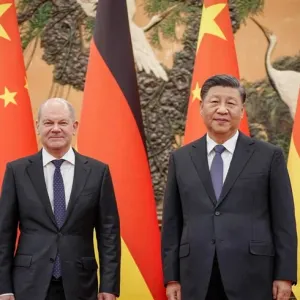 الرئيس الصيني يدعو ألمانيا للتعاون اقتصادياً