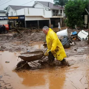 ارتفاع حصيلة وفيات الأمطار في البرازيل