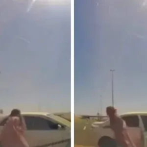 شاهد: فتاة تقود سيارة وفجأة تعكس الاتجاه لتنقذ سائق تعرض لحادث وسط طريق سريع