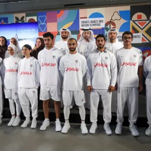 14 رياضياً ورياضية يمثلون الإمارات في «أولمبياد باريس»