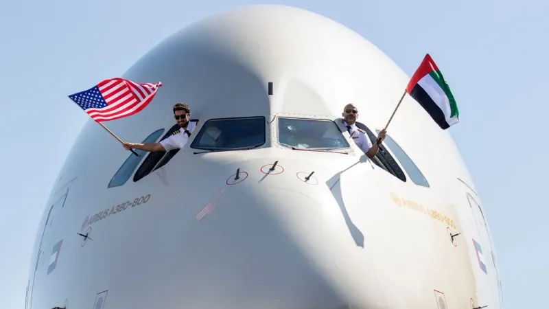 الاتحاد للطيران تطلق طائراتها "إيرباص A380" إلى نيويورك