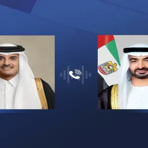الرئيس الإماراتي وأمير قطر يبحثان هاتفيا المستجدات في الشرق الأوسط والوضع بغزة