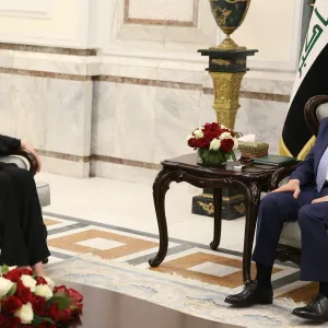 رئيس الجمهورية يؤكد لبلاسخارت حرص العراق على التنسيق والتعاون مع المجتمع الدولي