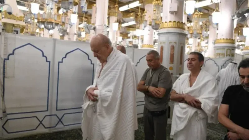 "ميقاتي" يزور المسجد النبوي