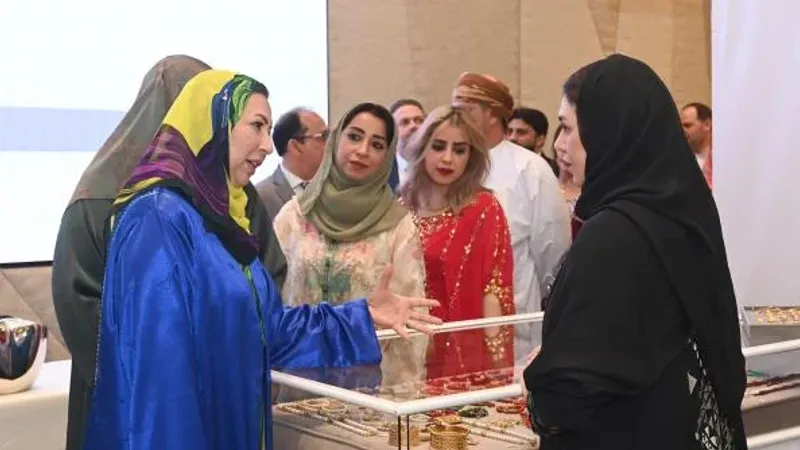 علياء آل سعيد تفتتح معرض "تكاتف" الخليجي لرواد الأعمال بمشاركة 148 مؤسسة