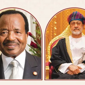 جلالةُ السُّلطان المعظم يهنّئ رئيس جمهورية الكاميرون