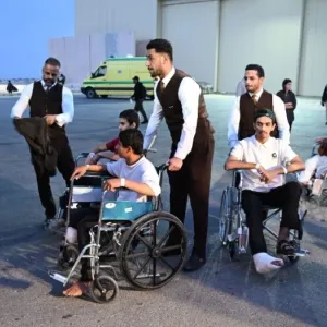 الإمارات تستقبل الدفعة الـ16 من أطفال فلسطين الجرحى ومرضى السرطان