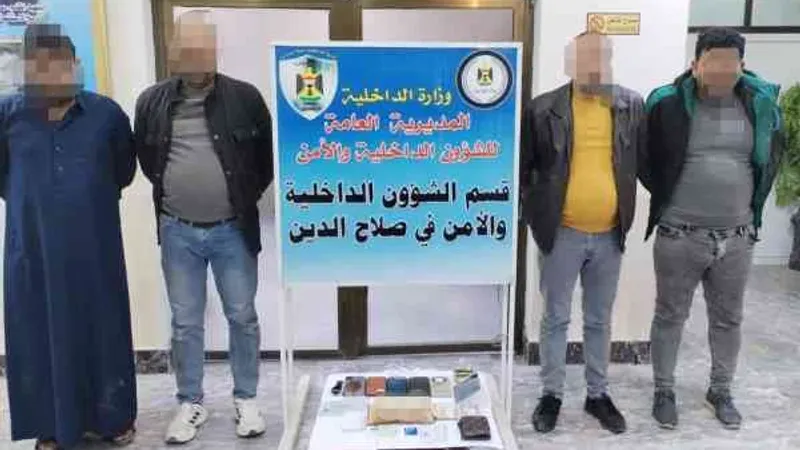 القبض على 4 متهمين يتاجرون بـ"الكتب الأثرية" في صلاح الدين