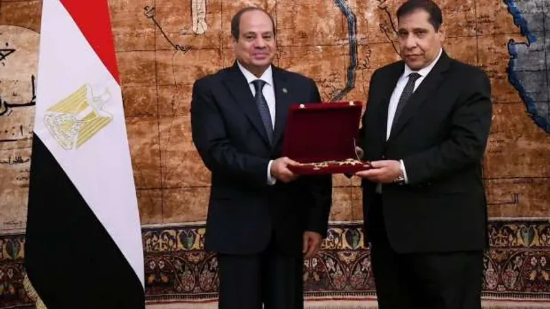 السيسي يشهد أداء حلف اليمين لرئيسي مجلس الدولة والنيابة الإدارية
