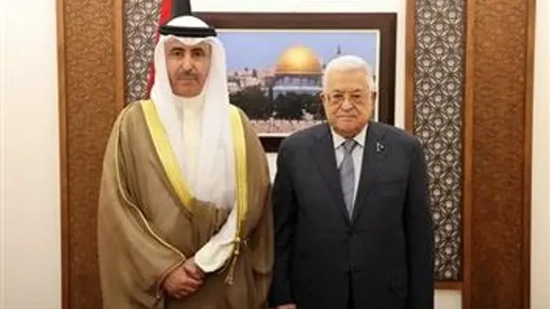 الرئيس الفلسطيني يثمن مواقف الكويت في دعم حقوق الشعب الفلسطيني