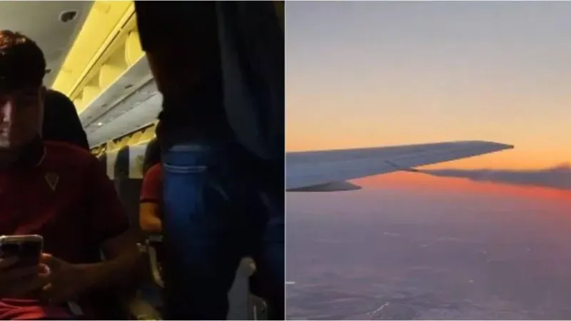 فيديو | نجاة فريق قادش الإسباني من حادث طائرة
