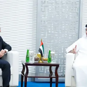 سعود بن صقر يلتقي رؤساء شركات استثمار عالمية