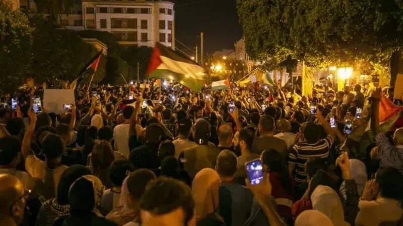 مسيرة ووقفة تضامنية حاشدة في يوم القدس العالمي بتونس