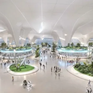 بتكلفة 128 مليار درهم.. محمد بن راشد يعتمد تصاميم المطار الأكبر في العالم