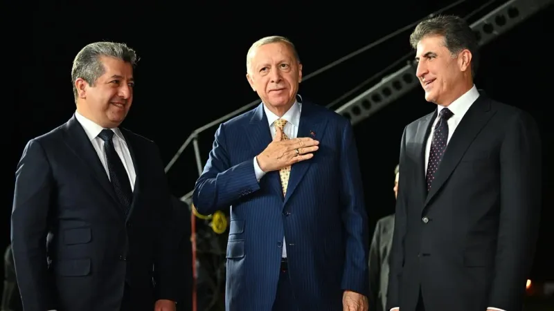 خلف الكواليس.. دعم التركمان ومكافحة "حزب العمال" محور مباحثات اردوغان وقادة الاقليم- عاجل