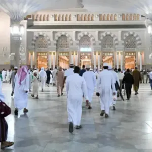 ملايين المصلين يتوافدون على المسجد النبوي في رمضان المبارك