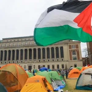 مئات الأردنيين يتضامنون مع حراك الجامعات الأميركية والغربية الداعم لغزة