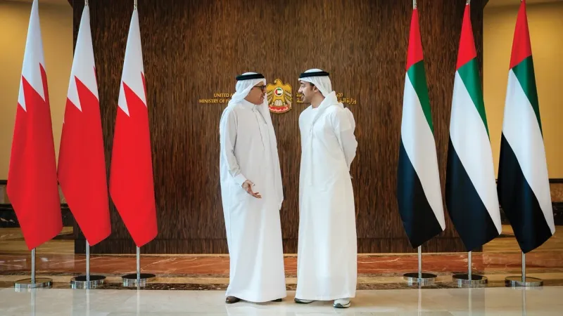 عبدالله بن زايد: علاقاتنا مع البحرين تزداد رسوخاً وتطوراً ونمواً