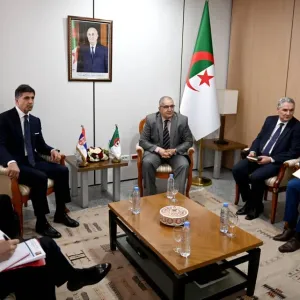 الأمين العام للخارجية الجزائرية يستقبل كاتب دولة بوزارة الخارجية الصربية