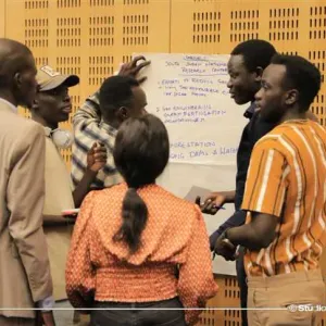 الطلاب الأفارقة يناقشون تغير المناخ بمكتبة الإسكندرية