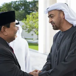 رئيس الدولة يمنح وزير الدفاع الإندونيسي وسام زايد