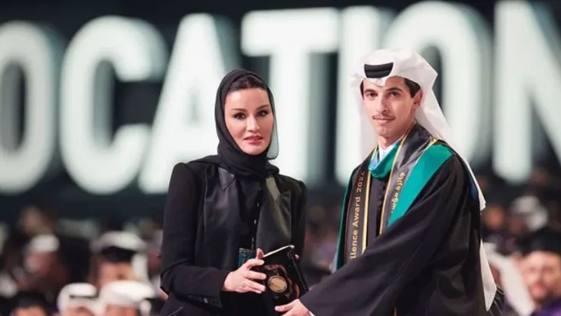 صاحبة السمو الشيخة موزا بنت ناصر تشهد حفل تكريم دفعة عام 2024 من خريجي مؤسسة قطر