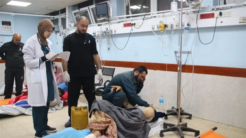 وفد طبي عراقي ينقل جرحى فلسطينيين لمعالجتهم في بغداد
