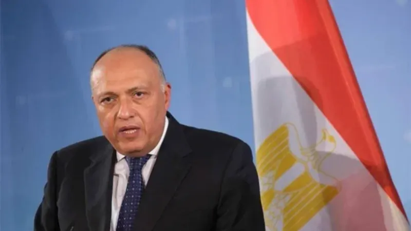 وزير خارجية مصر يلتقي عددًا من نظرائه في بانجول