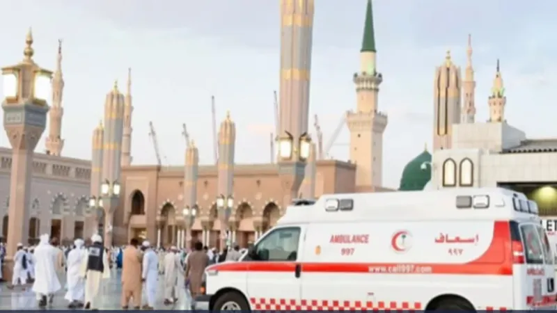 الهلال الأحمر ينجح في إعادة النبض لمريض خمسيني بالمسجد النبوي