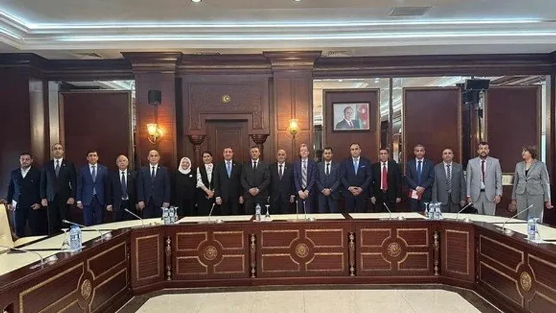 وفد مجموعة الصداقة البرلمانية الجزائر-أذربيجان يلتقي نظيره الآذري