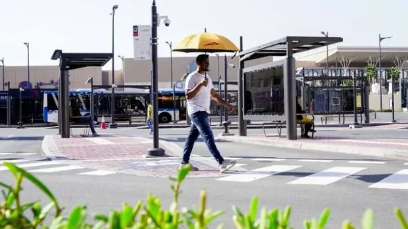 «طرق دبي» تطلق خدمة المظلة الذكية