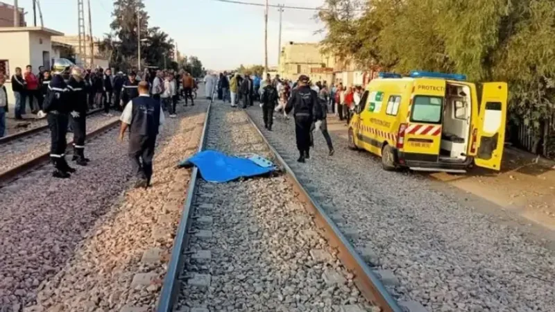 وفاة شخص في حادث دهس قطار بمعسكر #حوادث