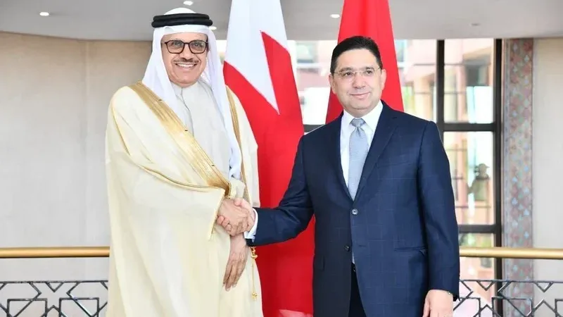 بوريطة يستقبل وزير خارجية مملكة البحرين