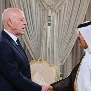 رئيس الجمهورية يستقبل سفير قطر بمناسبة انتهاء مهامه في تونس