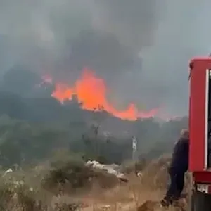 بالفيديو: حرائق هدّدت المنازل