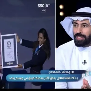 شاهد.. حسين عبدالغني: الهلال لم يحقق إنجازا للكرة السعودية بدخوله موسوعة جينيس.. ويكشف السبب!