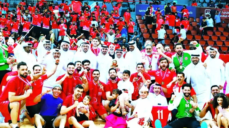 كأس قطر لكرة اليد في قبضة العربي