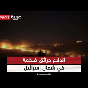جراء قصف من جنوب لبنان.. اندلاع حرائق ضخمة في شمال إسرائيل