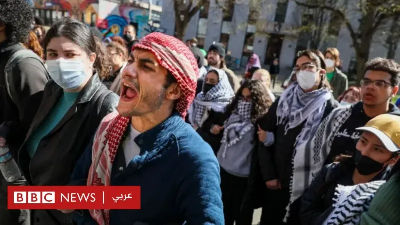 اعتقال مئات الطلاب الجامعيين في الولايات المتحدة مع استمرار المظاهرات المنددة بحرب إسرائيل على غزة