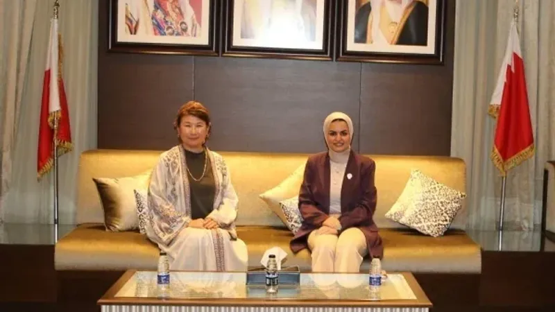 وزيرة الشباب: أهمية مواصلة تطوير علاقات التعاون والصداقة بين البحرين واليابان