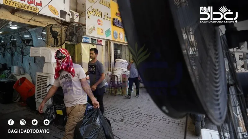 عودة درجات الحرارة لتجاوز الـ50 مئوية في العراق