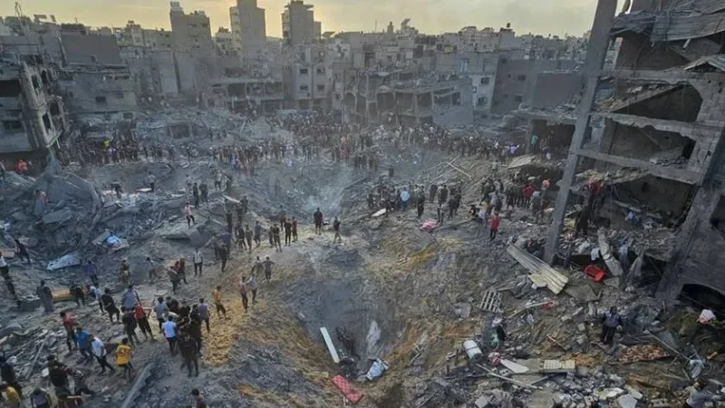 ارتفاع عدد ضحايا العدوان الإسرائيلي على غزة إلى 34 ألفا و12 شهيدا  #العرب_قطر