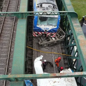عشرات الجرحى جراء اصطدام قطارين في بوينوس آيرس