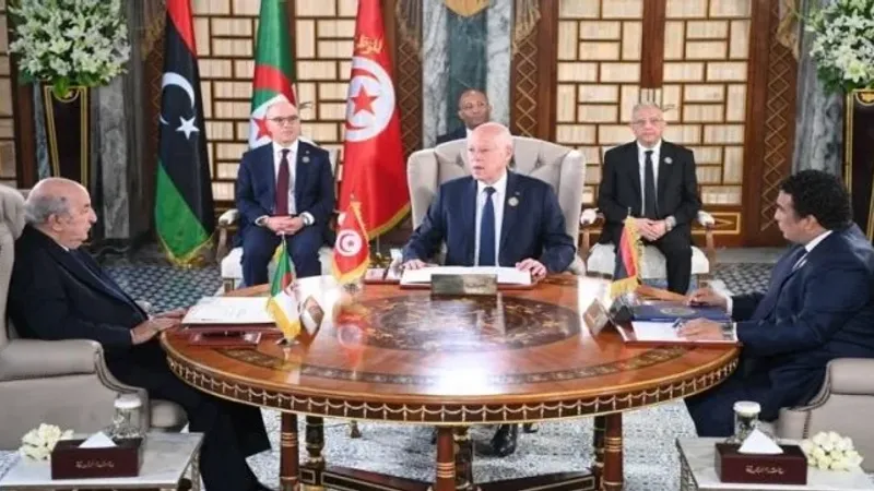 قمة تونس : اتفاق لتنسيق الجهود لمكافحة الهجرة غير النظامية