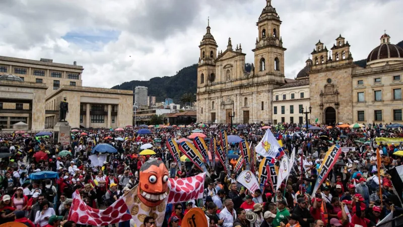 استطلاع: تراجع نسبة الرضا عن أداء الرئيس الكولومبي