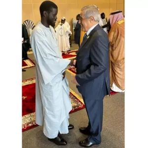 العرباوي يلتقي بالرئيس السنغالي