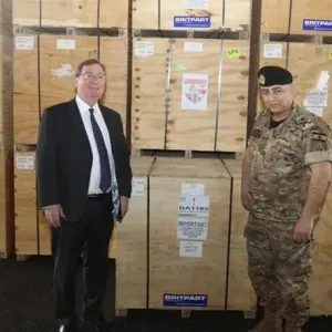 بالصّور: مساعدة بريطانيّة للجيش اللبناني