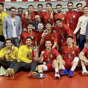 منتخب اليد ينال البطولة العربية للشباب