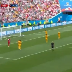 بالفيديو.. بيرو تسجل الهدف الأول في شباك أستراليا